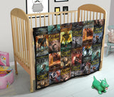 Cassandra Clare Shadowhunter series Book Covers Quilt - Gifts For Reading Addicts