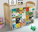 Children's Books Quilt - Gifts For Reading Addicts