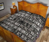 Bookish Pattern Quilt - Gifts For Reading Addicts