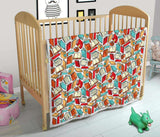 Book Pattern Quilt - Gifts For Reading Addicts