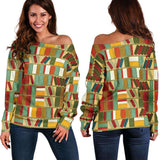 BOOKISH OFF SHOULDER SWEATER - Gifts For Reading Addicts