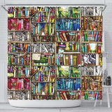 Bookish Pattern Curtain - Gifts For Reading Addicts