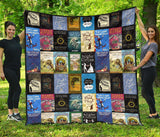 Book Covers Quilt - Gifts For Reading Addicts