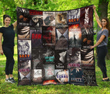 Romance Book Covers Quilt - Gifts For Reading Addicts