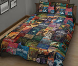 HP Book Covers Quilt Bed - Gifts For Reading Addicts