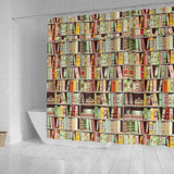 Bookish Pattern Curtain - Gifts For Reading Addicts