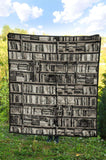 Bookish Pattern Quilt - Gifts For Reading Addicts