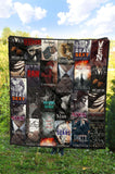 Romance Book Covers Quilt - Gifts For Reading Addicts