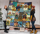Narnia Book Series Book Covers Quilt - Gifts For Reading Addicts