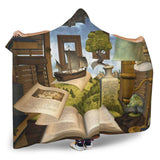 book world hooded blanket - Gifts For Reading Addicts