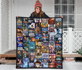 "Doctor Who"Book Covers Quilt - Gifts For Reading Addicts