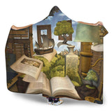 book world hooded blanket - Gifts For Reading Addicts