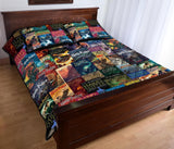 HP Book Covers Quilt Bed - Gifts For Reading Addicts