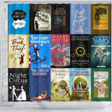 Books Bookish Curtain - Gifts For Reading Addicts