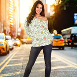 book pattern off shoulder sweater - Gifts For Reading Addicts