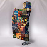 HP Book Cover Hooded Blanket - Gifts For Reading Addicts