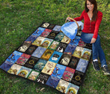 Book Covers Quilt - Gifts For Reading Addicts