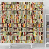 Bookish Pattern Curtain - Gifts For Reading Addicts