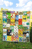 Children's Books Quilt - Gifts For Reading Addicts