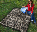 Bookish Pattern Quilt - Gifts For Reading Addicts