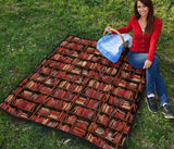 Book shelf Bookish Quilt - Gifts For Reading Addicts