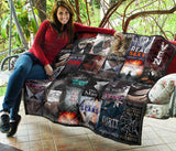 Romance Book Covers Quilt - Gifts For Reading Addicts
