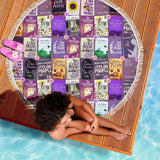 The Color Purple Book Covers Round Beach Blanket - Gifts For Reading Addicts