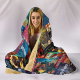 HP Book Cover Hooded Blanket - Gifts For Reading Addicts
