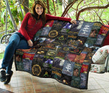 The Lord Of The Rings Books Covers Quilt - Gifts For Reading Addicts