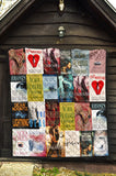 Book Lover Quilt - Gifts For Reading Addicts