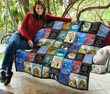 Book Covers Quilt - Gifts For Reading Addicts