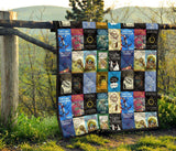 Book Covers Quilt - Gifts For Reading Addicts