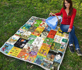Children's Books Quilt - Gifts For Reading Addicts