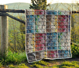 Bookshelf Bookish Quilt - Gifts For Reading Addicts