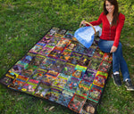 Goosebumps Book Series Quilt - Gifts For Reading Addicts