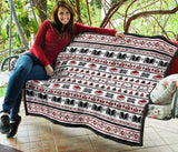 Bookish Christmas Quilt - Gifts For Reading Addicts