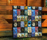 Book Covers Quilt - Gifts For Reading Addicts