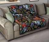 The Lord Of The Rings Books Covers Quilt - Gifts For Reading Addicts