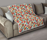 Book Pattern Quilt - Gifts For Reading Addicts