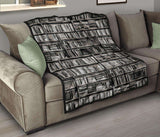 Bookish Pattern Quilt - Gifts For Reading Addicts
