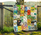 Children's Books Quilt - Gifts For Reading Addicts