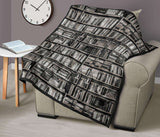 Bookish Pattern Quilt - Gifts For Reading Addicts