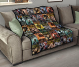 Cassandra Clare Shadowhunter series Book Covers Quilt - Gifts For Reading Addicts