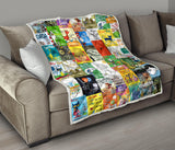 Children's Books Quilt - Gifts For Reading Addicts