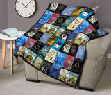 Book Covers Quilt - Gifts For Reading Addicts