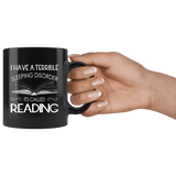 "Sleeping disorder"11oz black mug - Gifts For Reading Addicts