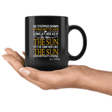 "As if she were the sun"11oz black mug - Gifts For Reading Addicts