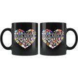 "I am a bookaholic"11oz black mug - Gifts For Reading Addicts