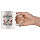 "Ya Filthy Muggle"11oz White Christmas Mug - Gifts For Reading Addicts