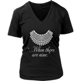 "When there are nine" V-neck Tshirt - Gifts For Reading Addicts